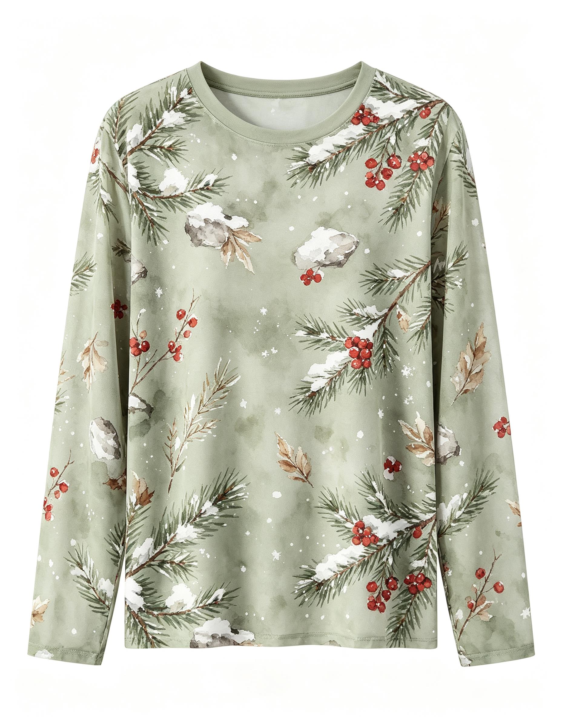 Camiseta de Natal Feminina de  - T-Shirts avaliação e preço