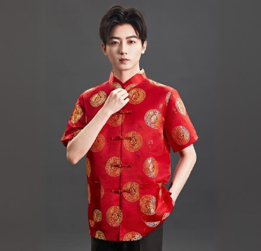 Nova Camiseta Masculina de Man - Mens Satin Silk Dress Shirt avaliação e preço