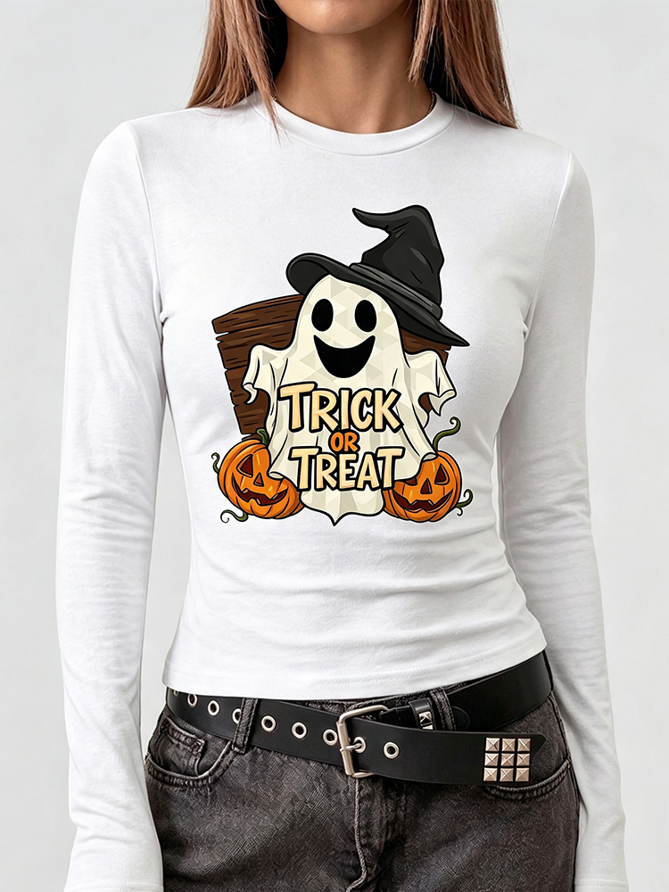 Camiseta Feminina de Manga Lon - T-Shirts avaliação e preço