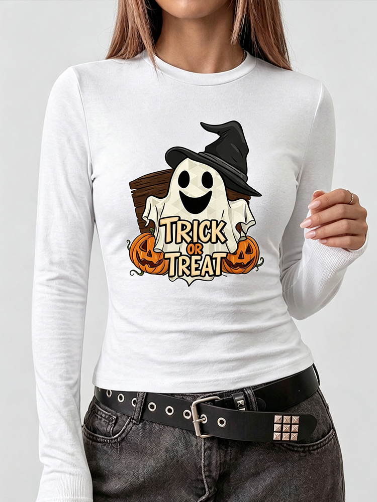 Camiseta Feminina de Manga Lon - T-Shirts avaliação e preço